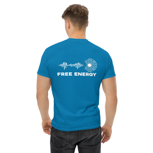 AIX Free Energy - Unisex Classic Tee - white logo front and back - multiple colors