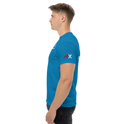 AIX Free Energy - Unisex Classic Tee - white logo front and back - multiple colors